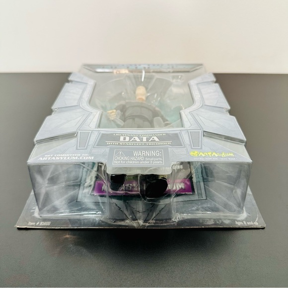 Star Trek Nemesis LIEUTENANT COMMANDER DATA Figure Art Asylum 2002 - NEW SEALED! - Picture 7 of 7